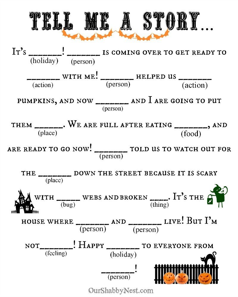 4 Easy Halloween Activities A Thoughtful Place